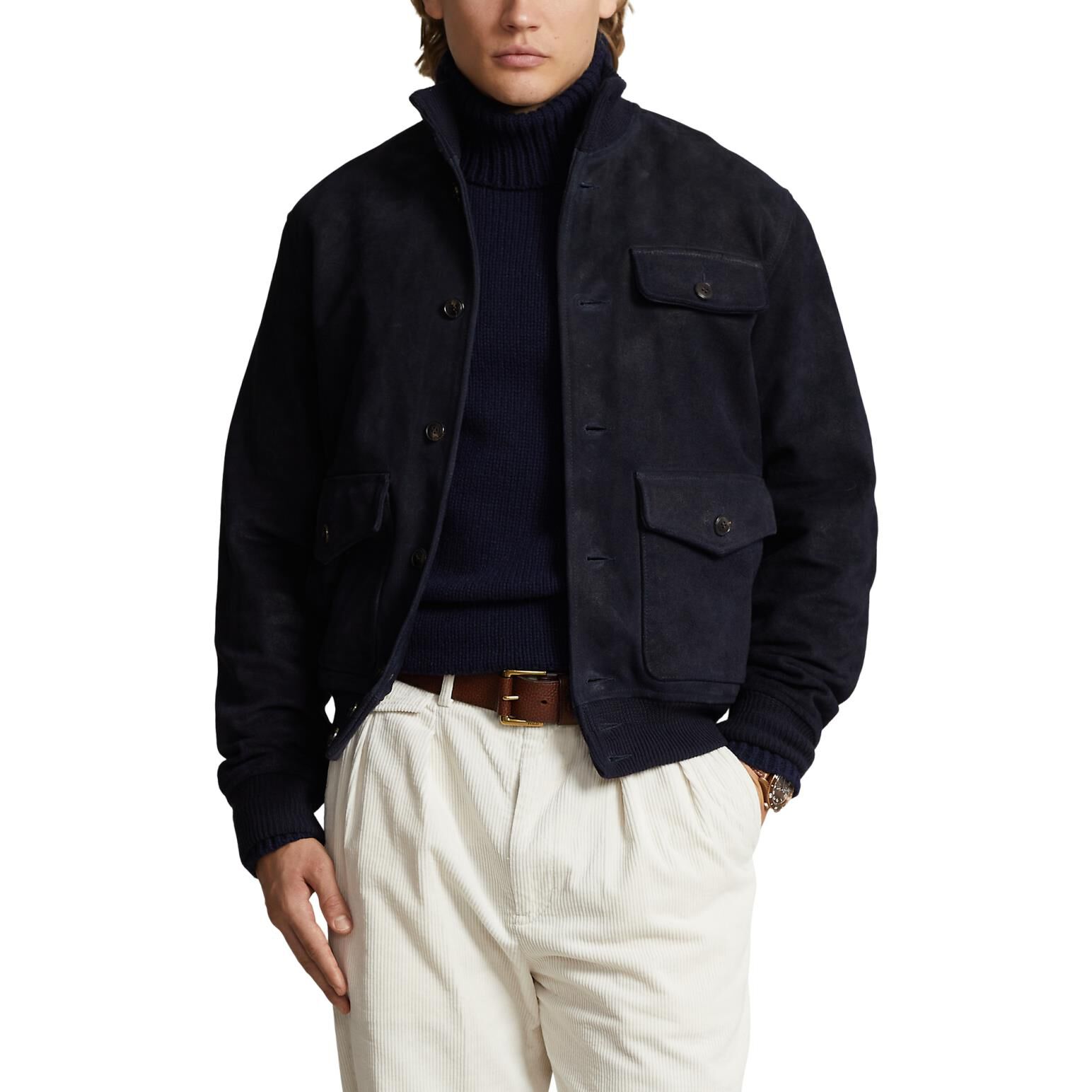 Polo Ralph Lauren Roughout Suede Jacket Ballantynes Department Store